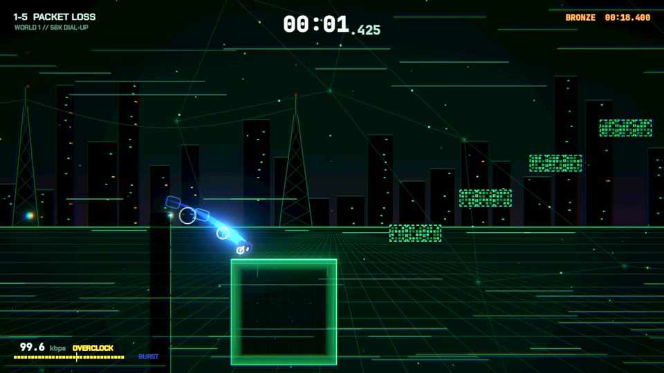 Bursting across crumbling floors in 1-5 Packet Loss